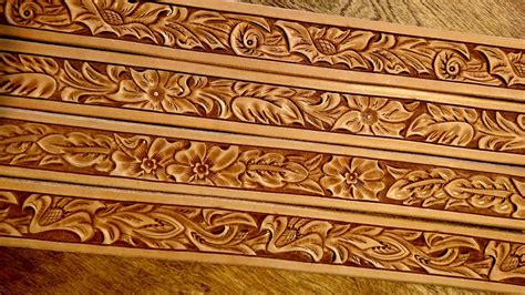 Woodcarving patterns that you can download here are suitable for either chip carving style or relief woodcarving patterns can be downloaded in 2d cad file format (dwg) or in vector file formats (eps. Leather Belt Carving Patterns / Craftaids Leathercraft Pattern Template Standing Bear S Trading ...