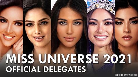 Miss Universe 2021 Official Delegates Part 2 Youtube