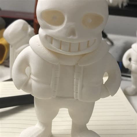 3d Printable Sans From Undertale By Alfredo Chaves