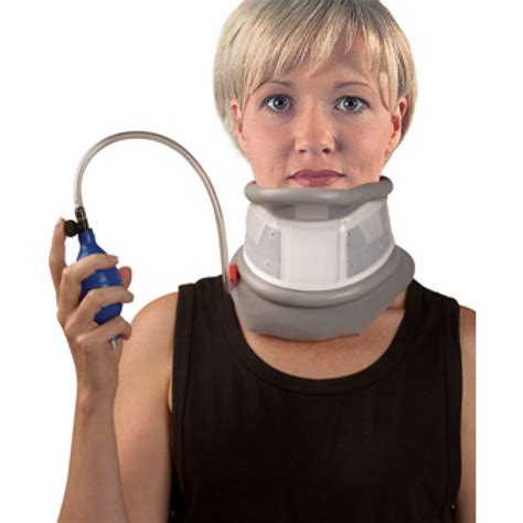 Trulife Pneu Trac Neck Traction Collar Inflatable Home Neck Traction Cervical Traction