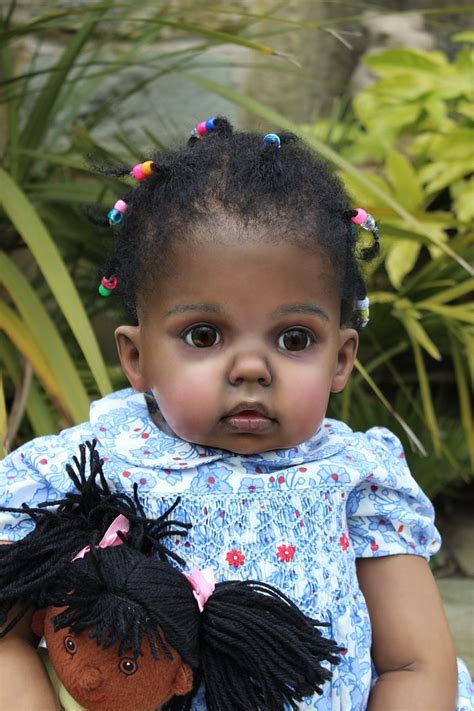 Reborn Aa Ethnic Black Toddler Doll By Katie Messou Sculpt Tibby By