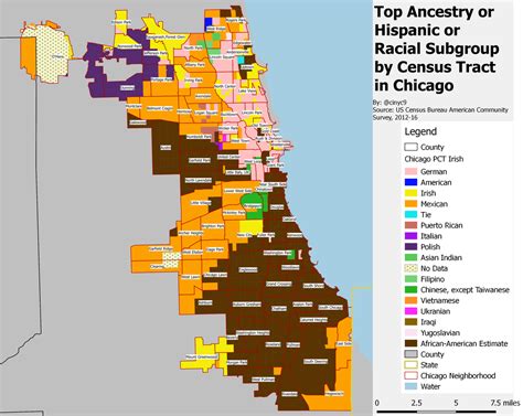 Chicago Ethnic Neighborhoods Map
