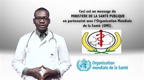 Message Du Minist Re De La Sant Publique Et L Oms