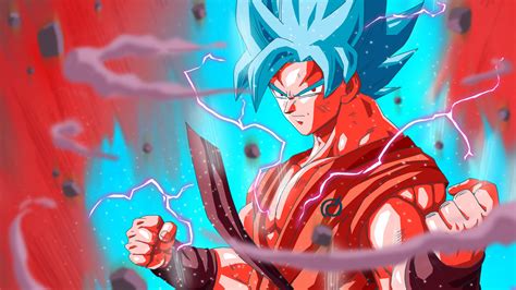 Download 1600x900 Wallpaper Dragon Ball Super Goku Anime Widescreen