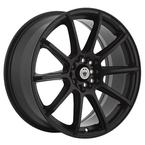 Konig Control Matte Black Wheel With Painted Finish 16 X 7