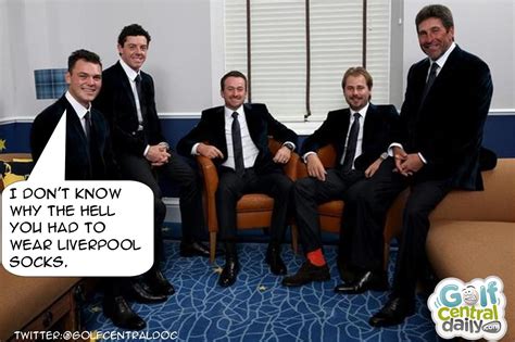 Pics The Ryder Cup Gala Dinner In Funny Speech Bubbles And Captions