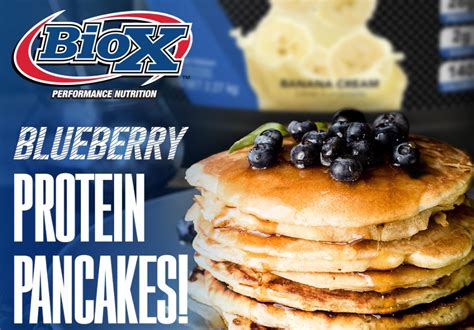 Blueberry Protein Pancakes Biox Performance Nutrition
