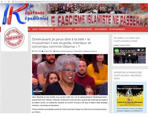 The latest tweets from @femmed1flic Désinformation généralisée de la fachosphère après le ...