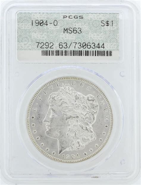 1904 O Pcgs Ms63 Morgan Silver Dollar