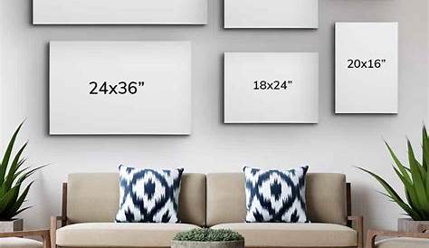 Wall Art Size Guide: Choose the Best Canvas Size - 365Canvas Blog