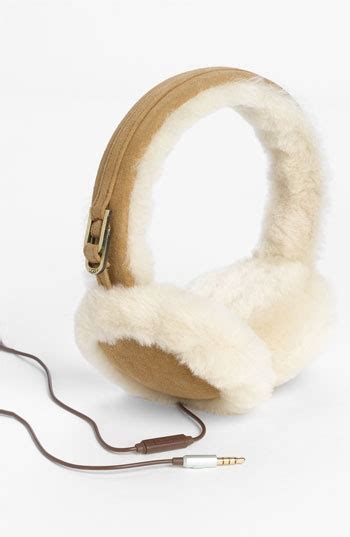 Ugg Leather And Shearling Earmuffs