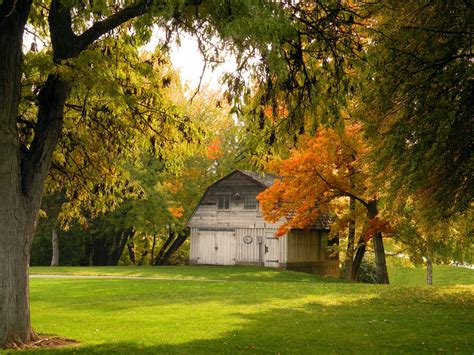 Solve Autumn Barn Jigsaw Puzzle Online With 88 Pieces