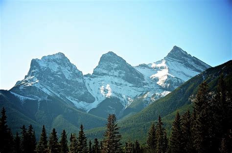 Three Sisters Mountains Photograph By Lynnharmstrong Photography
