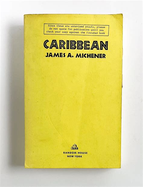 Caribbean James A Michener