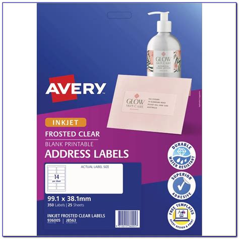Avery Labels Template Per Sheet