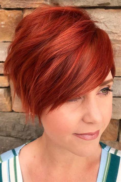 18 Hairstyles For Short Red Hair Ideas Spagrecipes