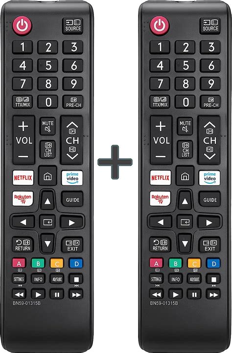 2 Pack Universal For Samsung Remote Control Compatible With Samsung