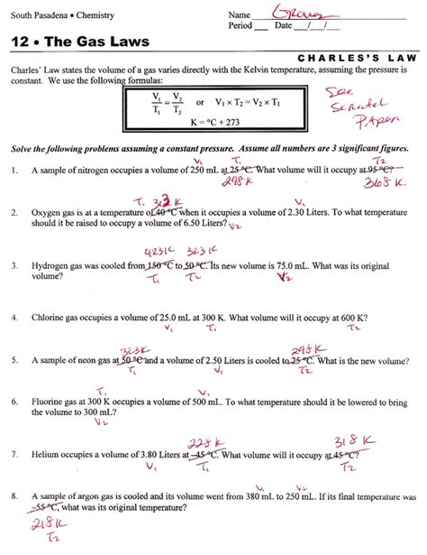 Everyone knows that reading ideal gas law problems answer key is helpful, because we can get too much info online from the reading materials. AP Chemistry THS: January 2013