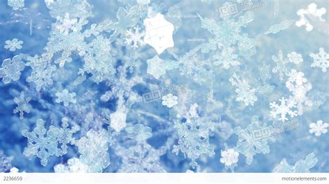 Snowflakes Falling Hd Ntsc Pal Stock Animation 2236659