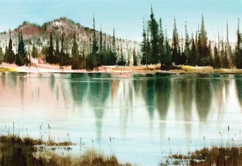 Free Downloadable Watercolor Landscape Tutorials Rivets Light And More
