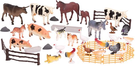 Terra By Battat Country World Realistic Cows Toys And Farm Animal