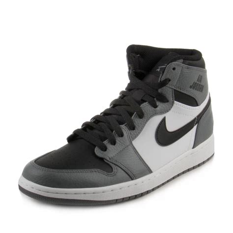 Nike Nike Mens Air Jordan 1 Retro High Cool Greyblack 332550 024