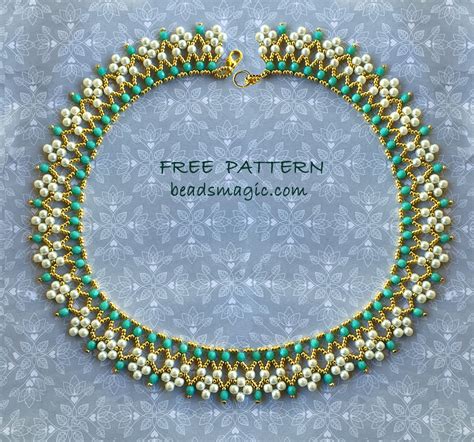 Necklace Pattern Beads Magic