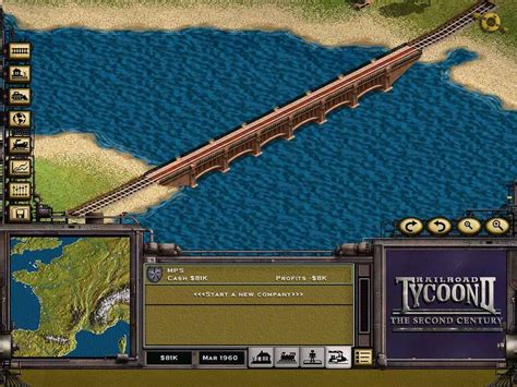 Railroad Tycoon Ii The Second Century Screenshots For Windows Mobygames