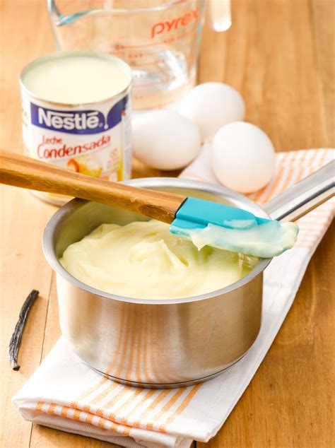crema pastelera con leche condensada recetas nestlé