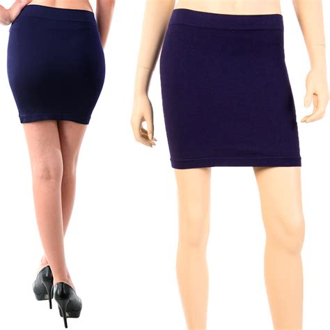 Fashion Womens Sexy Mini Skirt Slim Seamless Stretch Tight Short Fitted Hot Fit Ebay