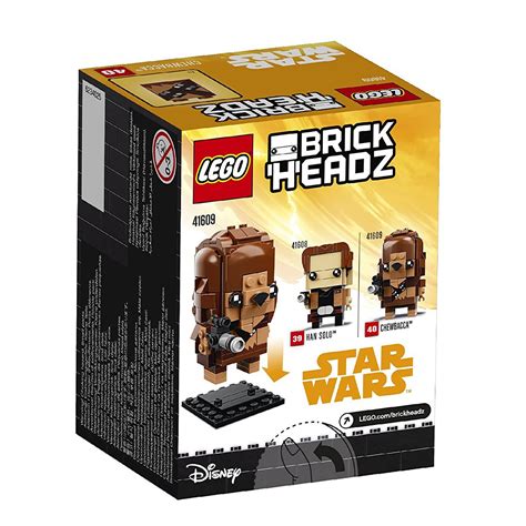 Lego Star Wars Brickheadz Han Solo 41608 Und Chewbacca 41609