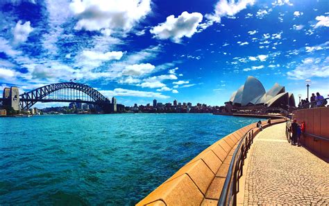 Sydney Harbour Bridge And Opera House Australia Sydney Opera House