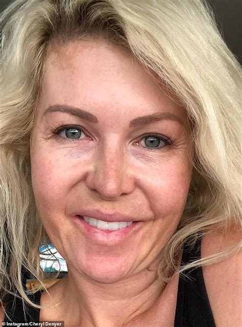 Grant Denyer S Wife Chezzi 39 Looks Completely Unrecognisable Daily Mail Online