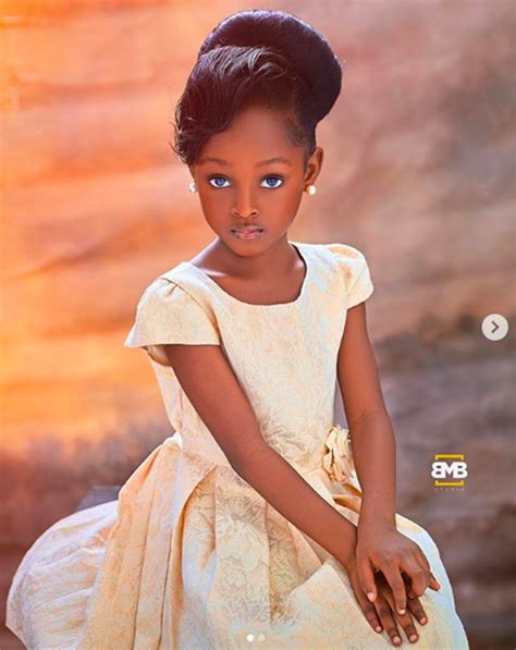 6 Year Old Nigerian Girl Jare Ijalana Dubbed As The Most Beautiful Girl In The World Black