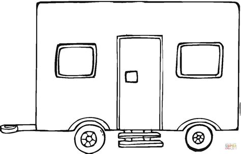 Get free printable coloring pages for kids. Big Trailer coloring page | Free Printable Coloring Pages