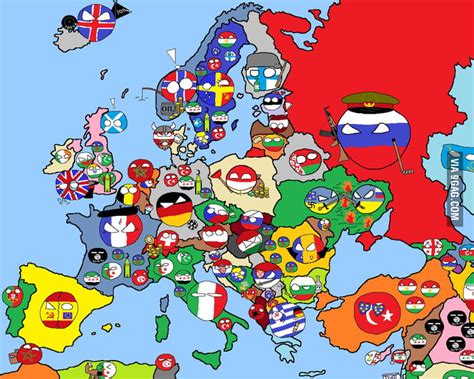 Polandball Map Of Europe United States Map