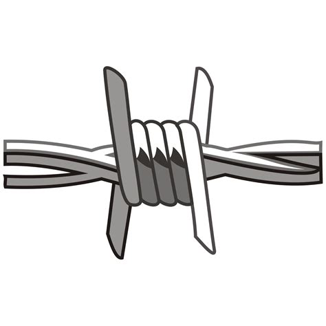 Barb Wire Vector - ClipArt Best