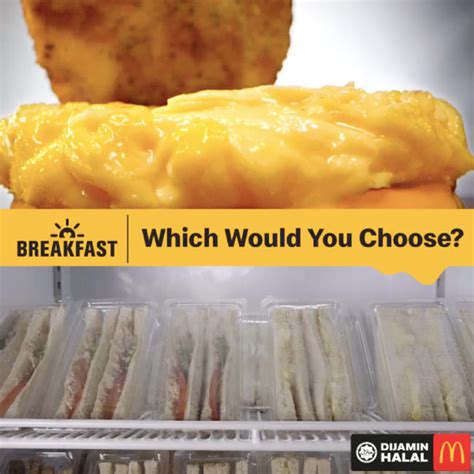 Quick, easy & a delicious way to start the day. Breakfast | McDonald's® Malaysia