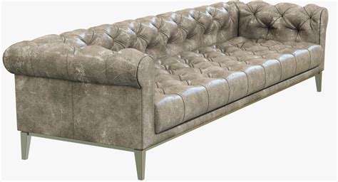 We have the leather sectional with italian berkshire. Restoration Hardware Italia Chesterfield Leather Sofa 3D ...