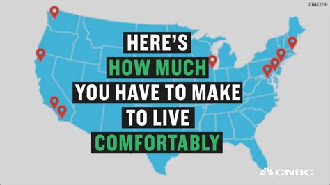 How Much You Have To Earn To Live Comfortably In The Biggest Us Cities