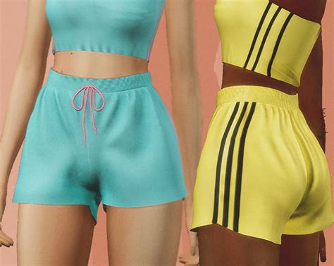 15 Cutest Girls Shorts Cc For Sims 4 Free To Download