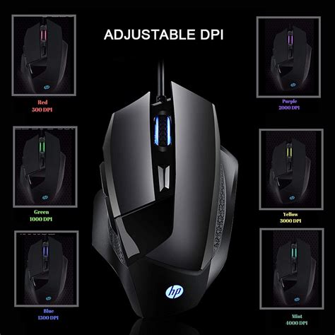 Phandco Pc Depot Hp G200 Wired Gaming Mouse