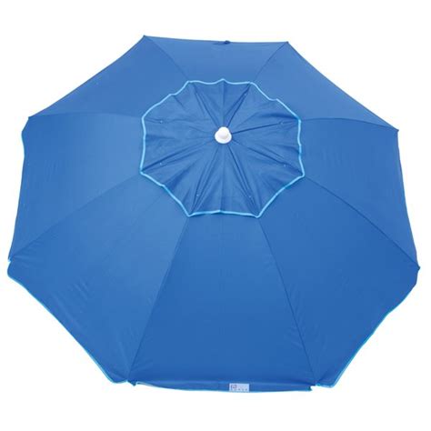 Rio Beach Umbrella 65 Ft Pacific Blue Ub76 46 1 Rona