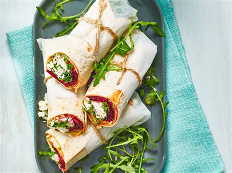 Wrap Met Hummus Bietjes En Feta Boodschappen