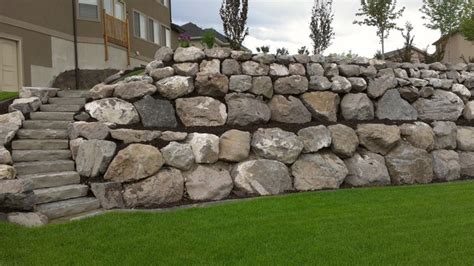 Arbor rock and wall landscaping llc is a respected landscape design in des moines, ia, 50315. Rock Wall installations - Traditional - Landscape - Salt ...