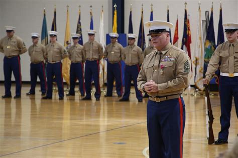 4th Marine Corps District Sergeant Major Retires After 30 Years Of