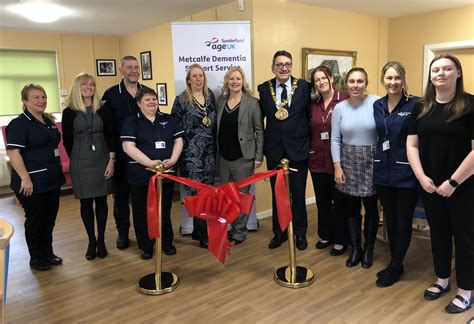 Grand Opening Of Age Uk Sunderlands Metcalfe Dementia Support Centre