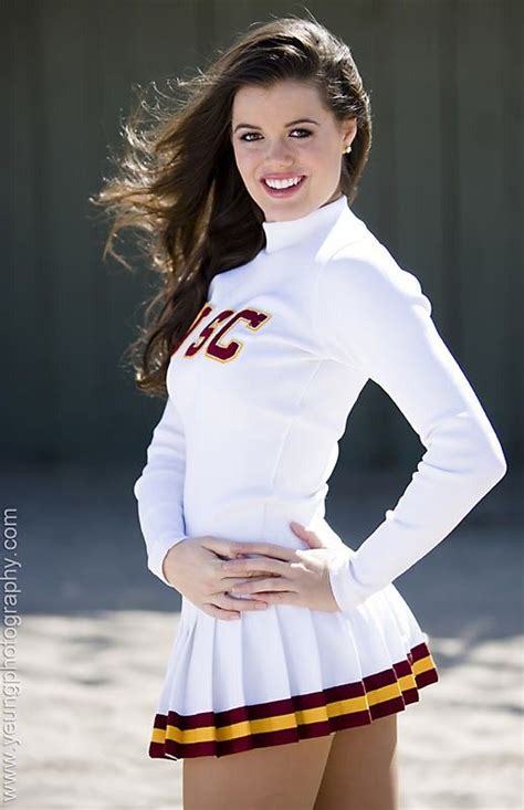 Lindsey Michelle Usc Cheerleading Cheerleading Outfits