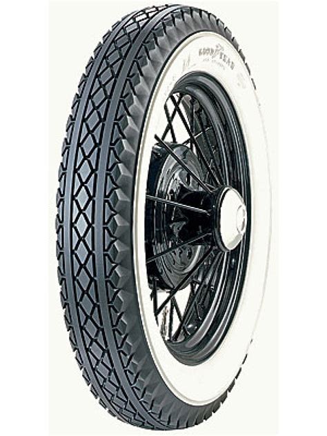 A 1504 Goodyear 19 Inch Whitewall Tire