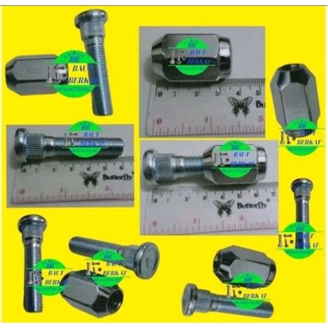 Jual ECER Baut Roda Panjang Mur Racing Mobil Toyota Daihatsu Mitsubishi